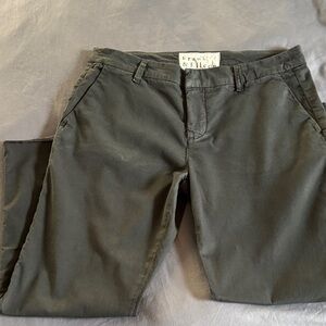 Frank & Eileen Wicklow Italian Chino Dark Charcoal color. Like New